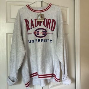 NEW Radford University Champion Crewneck